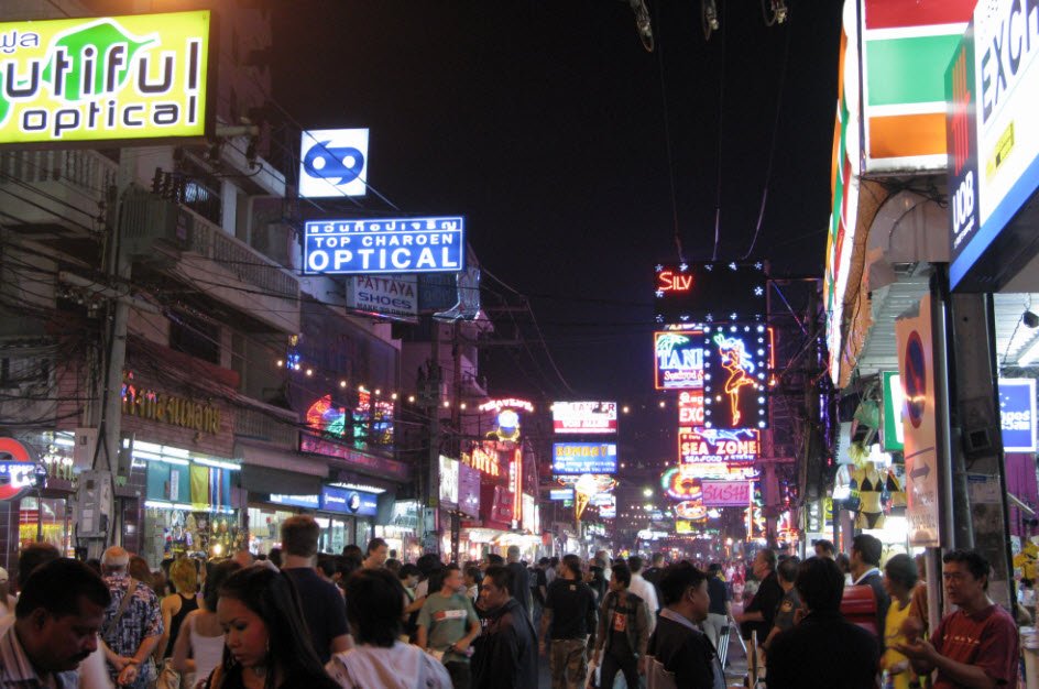 Pattaya Walking Street, Pattaya, Thailand